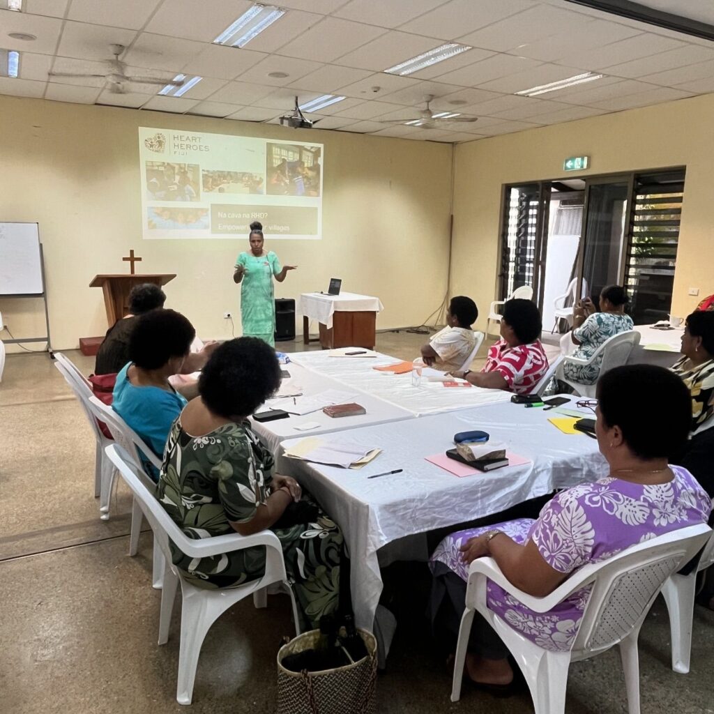 HHF Manager, Mrs. Erini Tokarua explains how ARF develops to RHD